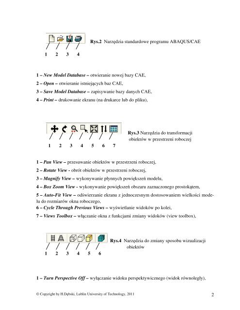 Laboratorium CAD/MES ĆWICZENIE Nr 2 i 3 - Politechnika Lubelska