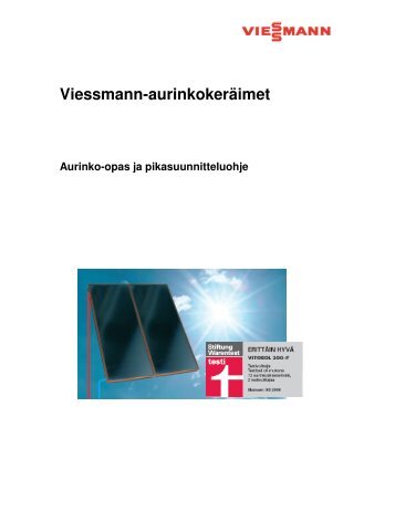 Aurinko-opas413 KB - Viessmann
