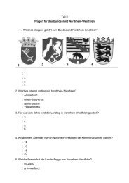 Einbürgerungstest für das Land NRW - Aktionsbüro Einbürgerung ...