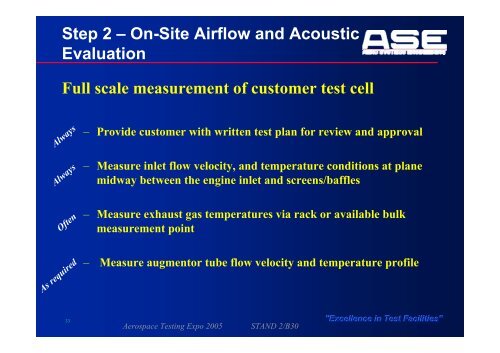 Aerodynamics and Acoustics of Modern Engine Test Cells ...