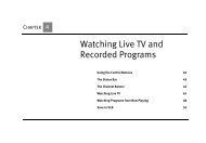 Watching Live TV & Recorded Programs - TiVo