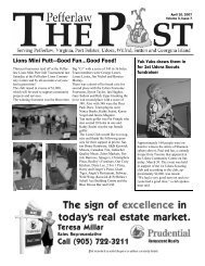 April 10th, 2007 - The Pefferlaw Post