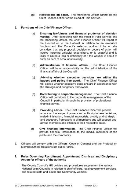 2013-03-27 Constitution PART 8.pdf - Suffolk County Council
