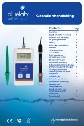 soil pH meter Gebruikershandleiding - Growth Technology