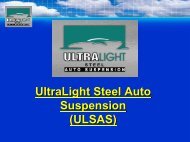 ULSAS Overview Report - American Iron & Steel Institute