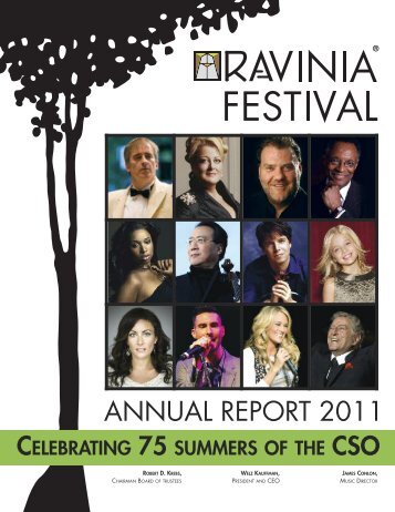 ANNUAL REPORT 2011 - Ravinia Festival