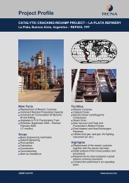 Catalytic Cracking Revamp Project - La Plata Refinery - Tecna