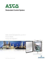Redundant Control Systems Catalog (V7363R6) - ASCO Valve Net