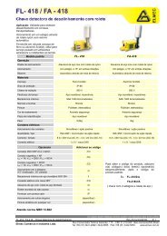 FL-418 / FA-418 - Elmec ComÃ©rcio e IndÃºstria Ltda