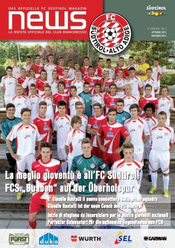 FCS News Oktober - FC SÃ¼dtirol