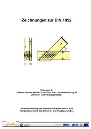 Zeichnungen zur DIN 1052 - Holzbau Kompetenzzentren