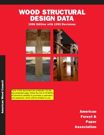 Wood Structural Design Data - American Wood Council