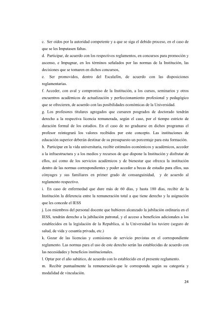 Reglamento de EscalafÃ³n y Carrera Docente e Investsigador UMET