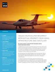Eclipse Aerospace Case Study - VCE