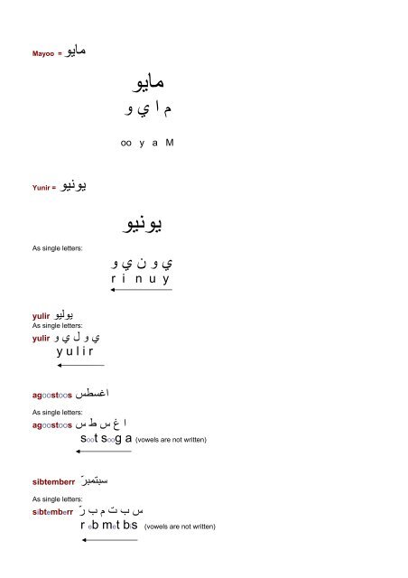 Learn to read Arabic the easy way - Earworms