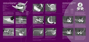 Instructions for the Continuous Curver for KS® and CKS - Forest Group