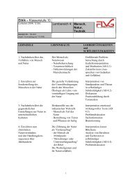 Ethik – Klassenstufe 10 Lernbereich 4: Mensch, Natur, Technik