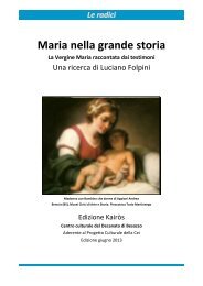 Storia di Maria - Decanato