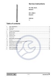 SQ SQE Service Manual - PUMPSTORE