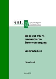 BMU-Sondergutachten 100-Prozent erneuerbare Stromversorgung