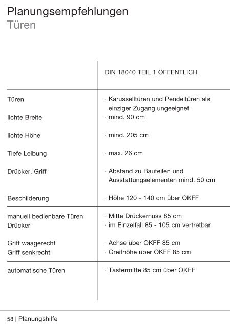 Planungshilfe - Hewi