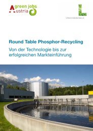 Round Table Phosphor-Recycling Von der ... - umwelttechnik.at