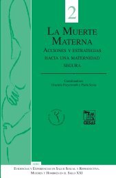 La muerte materna. Acciones y estrategias hacia una maternidad ...