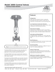 view sales bulletin (pdf) - dyna-flo control valves