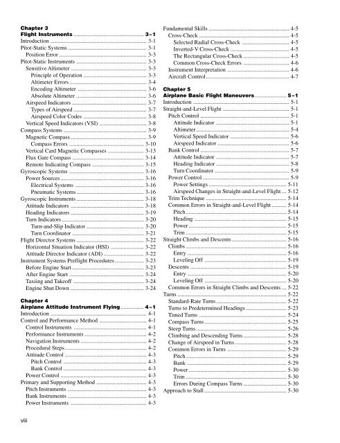 FAA-H-8083-15, Instrument Flying Handbook -- 1 of 2 - US-PPL