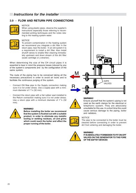 Installation Manual - Unical Lattner Condensing Hot Water Boilers