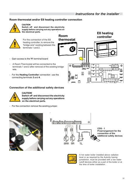 Installation Manual - Unical Lattner Condensing Hot Water Boilers