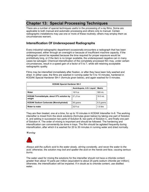 Radiography in Modern Industry - Kodak