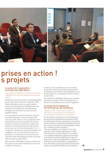 Dynamisme 240 - Union Wallonne des Entreprises