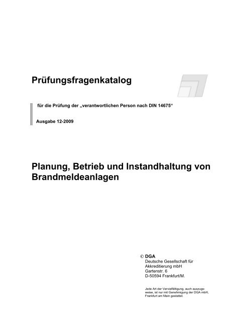 Planung, Betrieb und Instandhaltung von ... - TÃV Nord