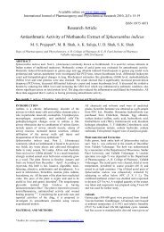 antiasthmatic activity of methanolic extract of sphaeranthus indicus