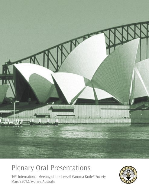 Plenary Oral Presentations - Macquarie University Hospital