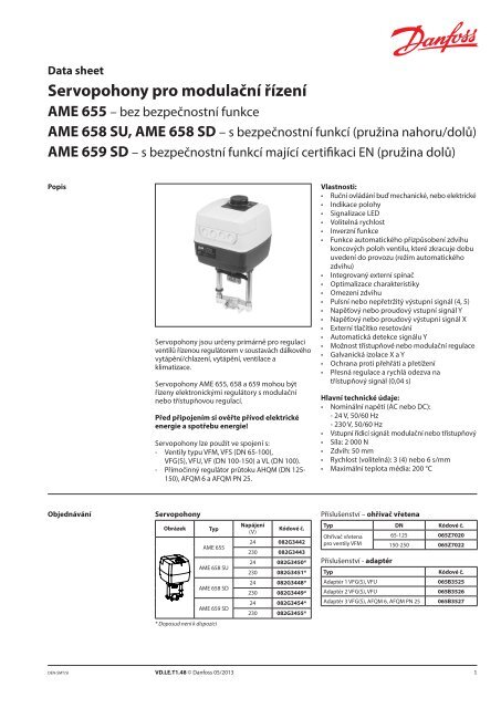 AME 659 SD - Danfoss