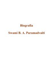 Biografia Swami B. A. Paramadvaiti