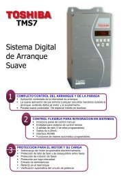 Sistema digital de arranque suave Toshiba TMS7 - Interempresas
