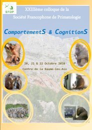 ComportementS & CognitionS - Aix Marseille Université