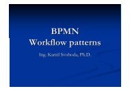 BPMN Workflow patterns