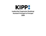 Leadership Progression Roadmap Assistant Principal to ... - TNTP