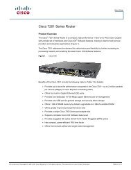 Cisco uBR7100 Series - Used Network Equipment