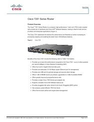 Cisco 7201 Series Router - Used Network Equipment