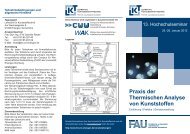 Praxis der Thermischen Analyse von Kunststoffen - Friedrich ...