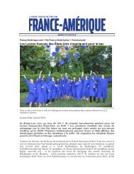 Les Lycées français des États-Unis s'appliquent pour le bac - Franco ...