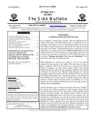 pMjwbI bolI ik~QoN AweI? - The Sikh Bulletin