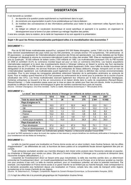 dissertation les firmes multinationales dissertation les firmes multinationales
