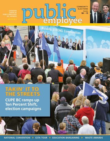 Public Employee - Winter 2012 - CUPE BC