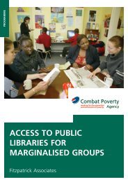 Access to Public Libraries for Marginalised Groups - Combat Poverty ...